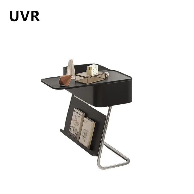 UVR Small Coffee Table Living Room Sofa Sideboard Bedroom Small Side Table Hotel Side Corner Table Removable Coffee Table