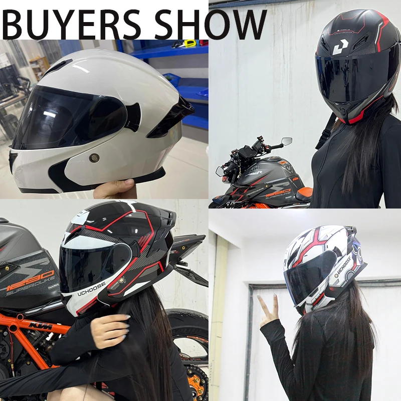 Uchoose DOT Modular helmet Ful - огляд і ціна Motorcycle Gear Up