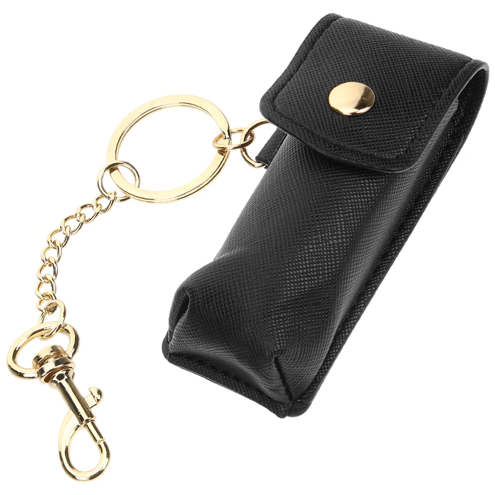Lipstick Case Keychain Portable Mini Lip Balm Holder For Travel Hiking Camping Cute Small Pouches Women Accessories