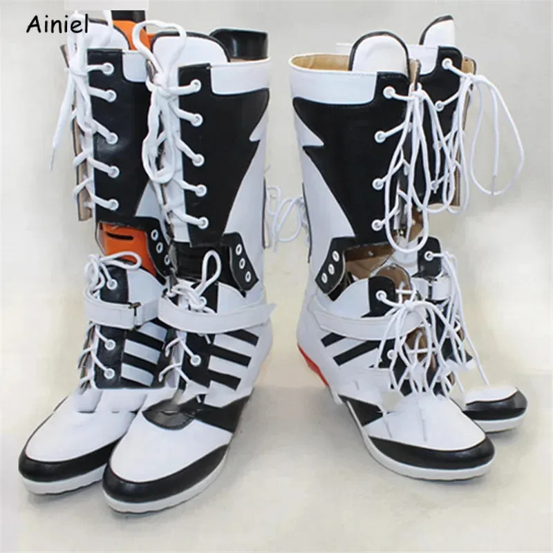 

Женские костюмы на Хэллоуин для женщин, обувь для косплея, ботинки для девочекb;4.f'7;j,3'