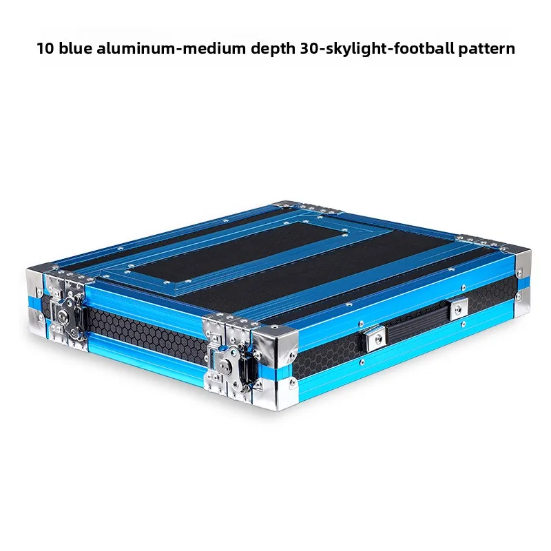 Imagen 6: Gabinete de Aluminio 1U para Receptor de Micrófono Inalámbrico, Estuche de Almacenamiento para Uno o Dos Micrófonos, Chasis para Equipo de Audio