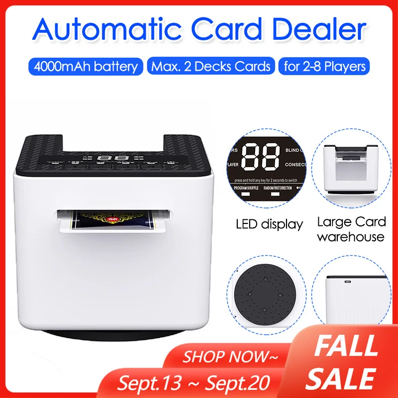 360°-rotating-automatic-card-dealer-playing-cards-dispenser-smart-electric-poker-dealing-tool-4000mah-rechargeable-for-party