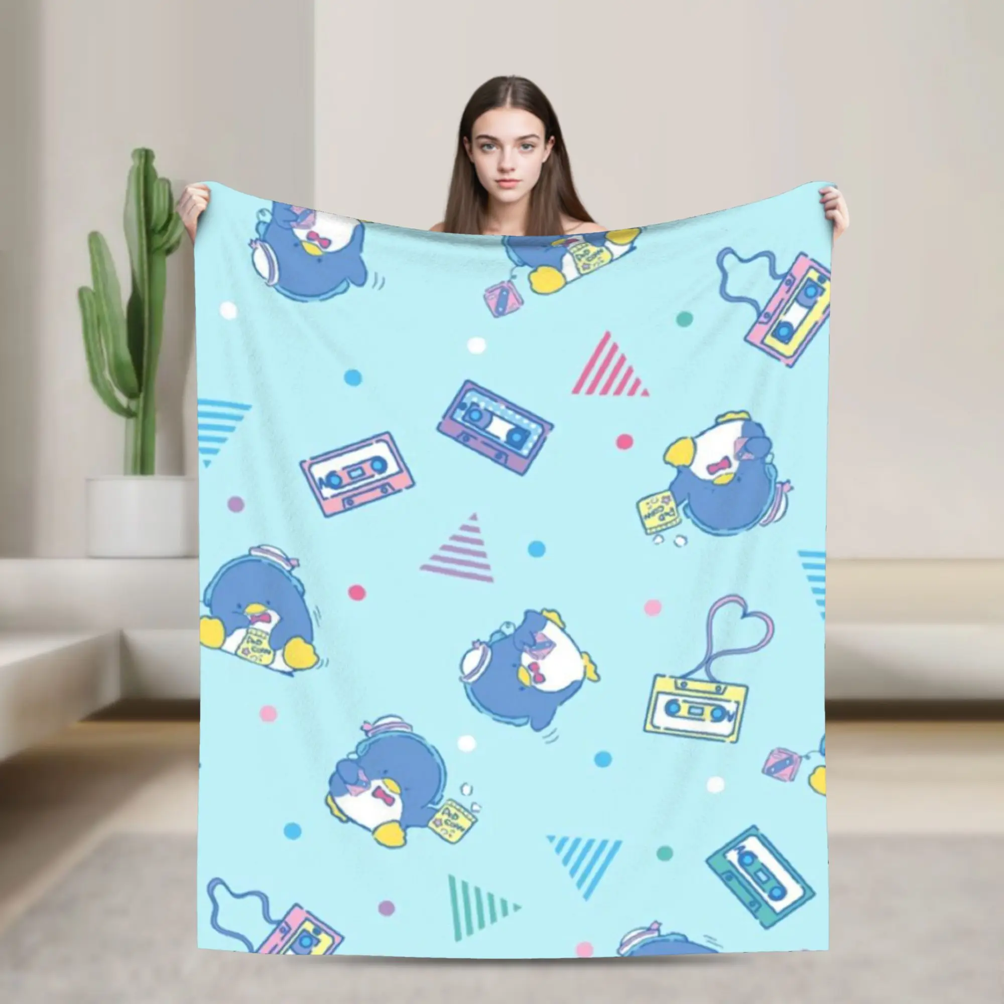 

Tuxedo Sam Accessories Blanket Super Soft Cozy Throw Blankets for Living Room 50x60 Inches Multiple Sizes Bedspread