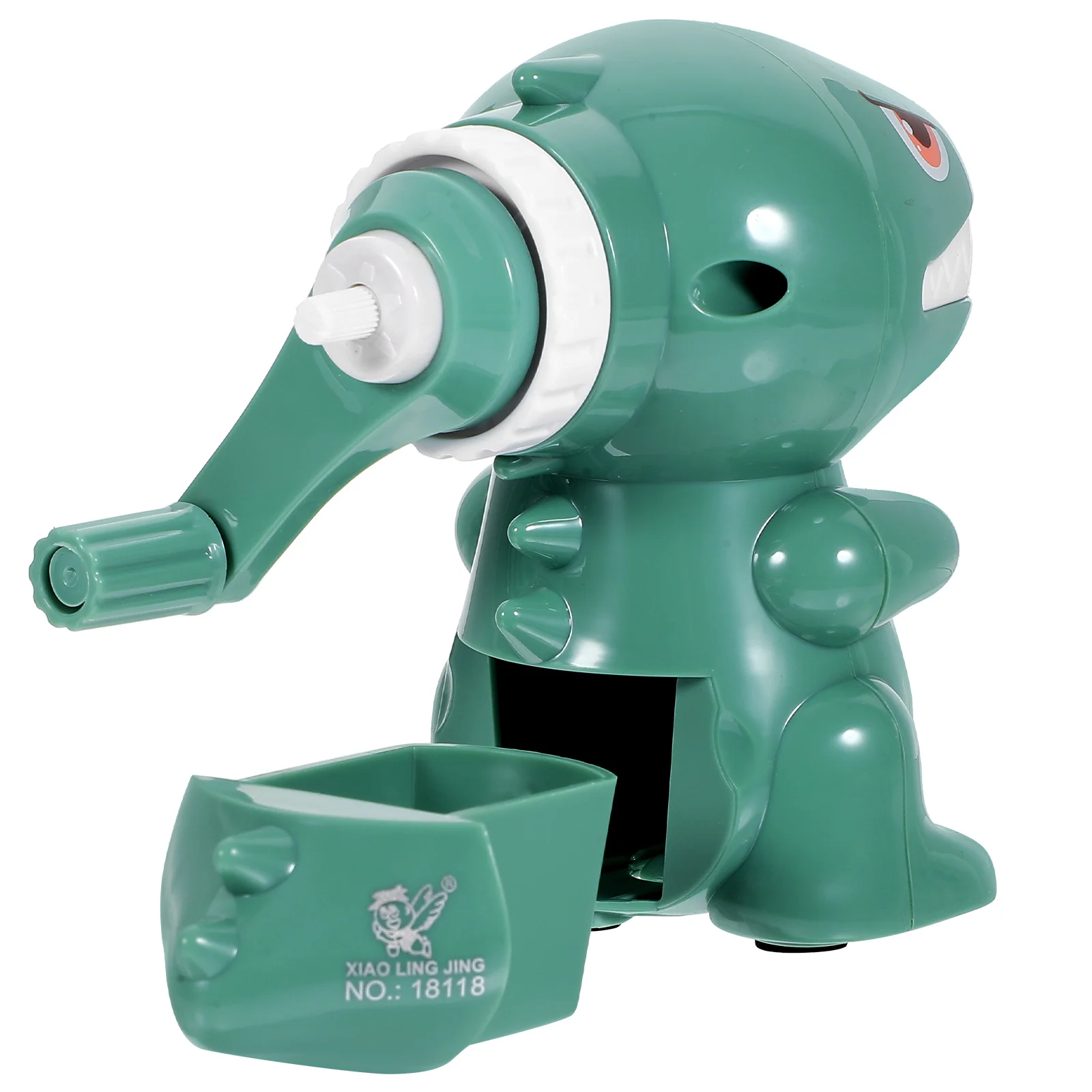 Light Manual Pencil Sharpener Child Dinosaur Shaped Metal Crank Sharpeners Cute