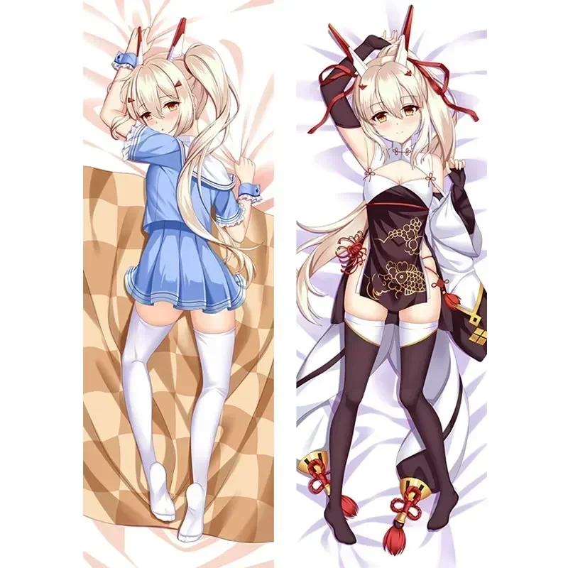 

60x180 см Новое поступление аниме игра Azur Lane наволочки Чехол Dakimakura 3D двустороннее постельное белье обнимающее тело наволочка кожа персик