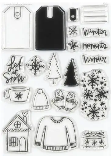 English Clear Stamp Transparent Seal For DIY Scrapbooking/Card Making A5105
