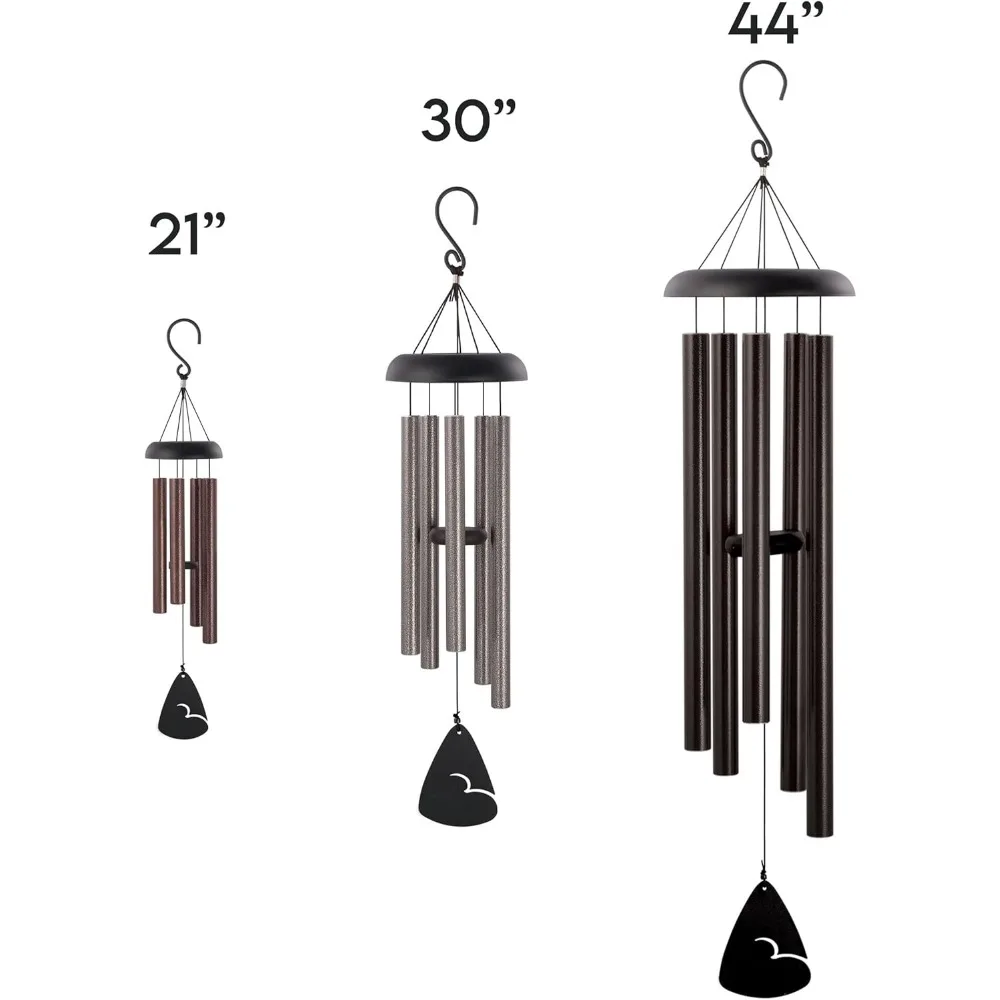 customized 30-inch bronze wind chime: tribute to the breeze