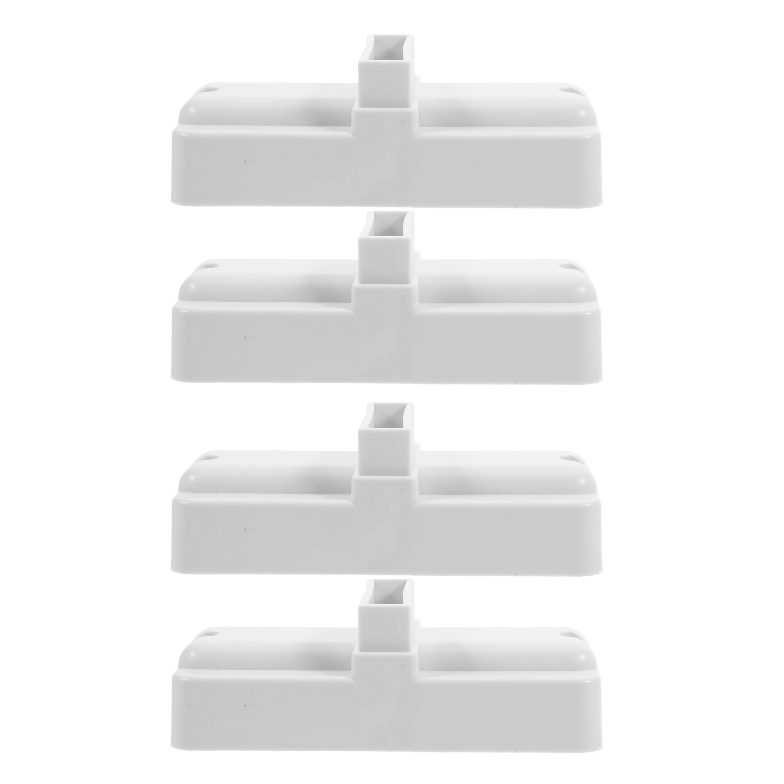 

4 pcs Fence Base Sturdy Support Garden Yard Installation Versatile Use L Fencing Panel Courtyard Post Anchor