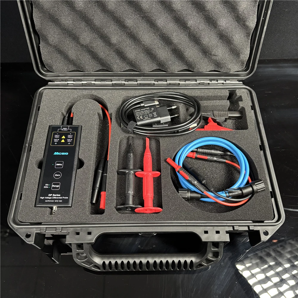 Micsig High Voltage Differential Probe DP Series DP702/DP1502/DP3002 Bandwidth 200 MHz Oscilloscope Probe Premium Packaging