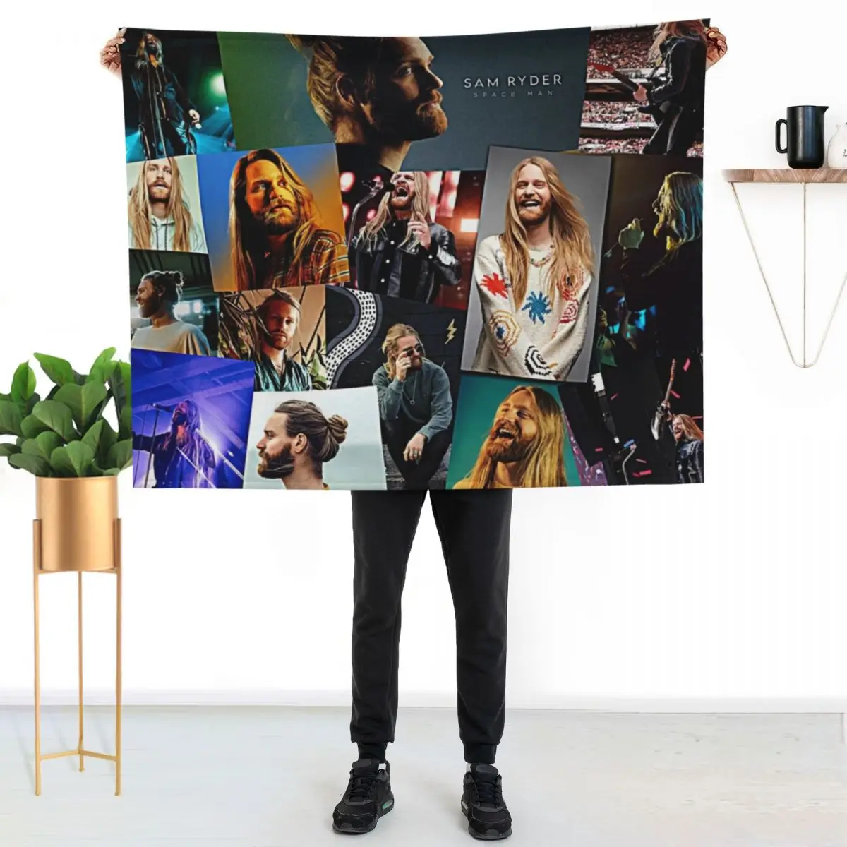 

sam ryder Throw Blanket Soft Sherpa Fleece Warm Blanket for Winter