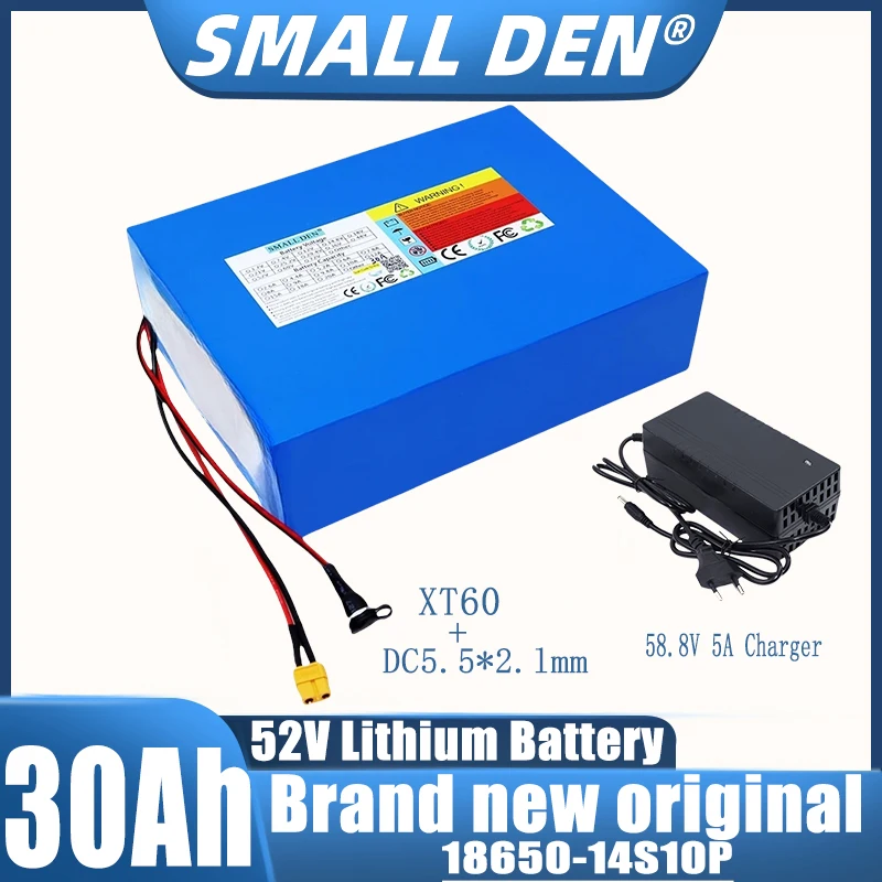 

52v 30ah 18650 Brand new original lithium battery pack 14S10P suitable for various transportation vehicles and can be customized