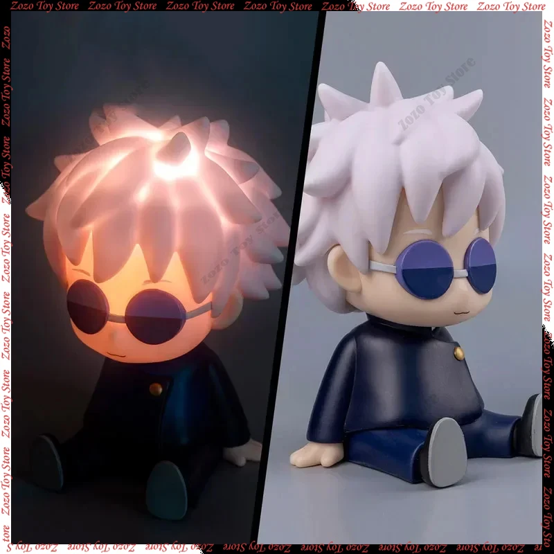 Jujutsu Kaisen Anime Figure Satoru Gojo Action Figures Night Light Pat Light Desk Night Lamp Bedroom Decor Gifts Birthday Gift