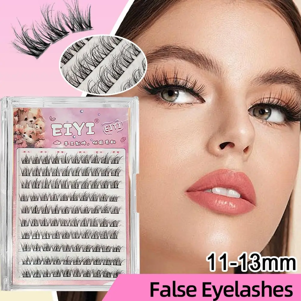 Gege Bear No-Glue False Eyelashes - Easy 3-Step Application, Natural Look, Perfect For Beginners With Sunflower Desig U8W4