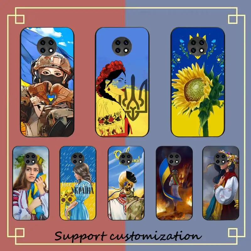 Ukraine Girl Phone Case for Redmi Note 8 7 9 4 6 pro max T X 5A 3 10 lite pro