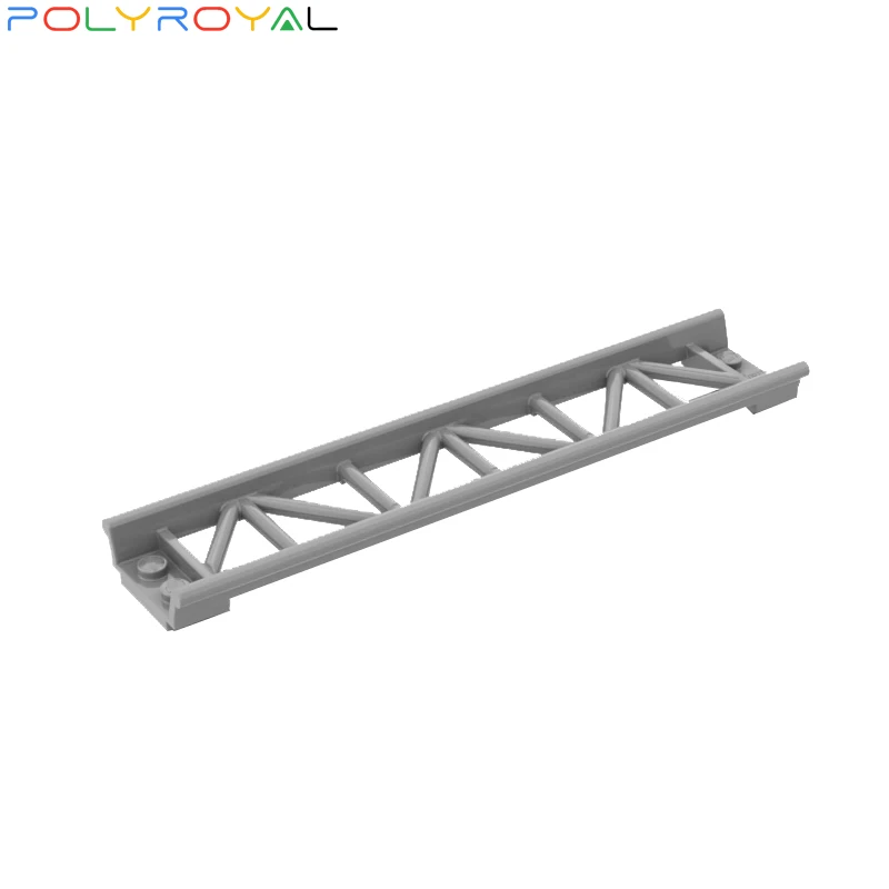 POLYROYAL Building Blocks Technology parts4x16 straight track roller coaster track 1 PCS Educational toy for children 25059