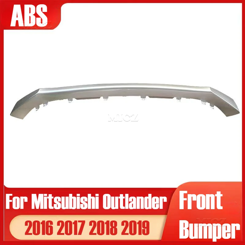 

For Mitsubishi Outlander Car Accessories ABS OriginalFront Bumper Lower Decorative Panel Deflector Trim 2016 2017 2018 2019