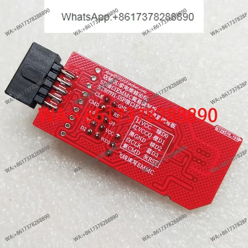 EMMC Easy Reading and Writing Board BGA153.169 SD Interface RT809H-ISP 1.8V Support