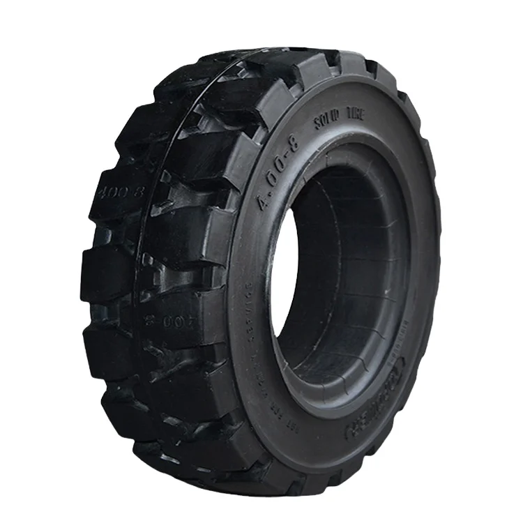 

Chinese Factory Solid Tyre 4.00-8 5.00-8 6.00-9 7.00-9 Forklift Trailer Tires Solid Tyre