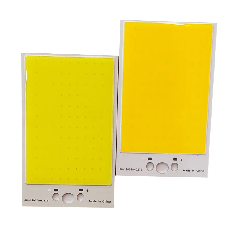 120*65mm Cob Led Chip Lamp 12V 30W Led Panel Light Integrated Surface Light Source Rectangle Aluminum Warm White 3000K 6000K - view 2