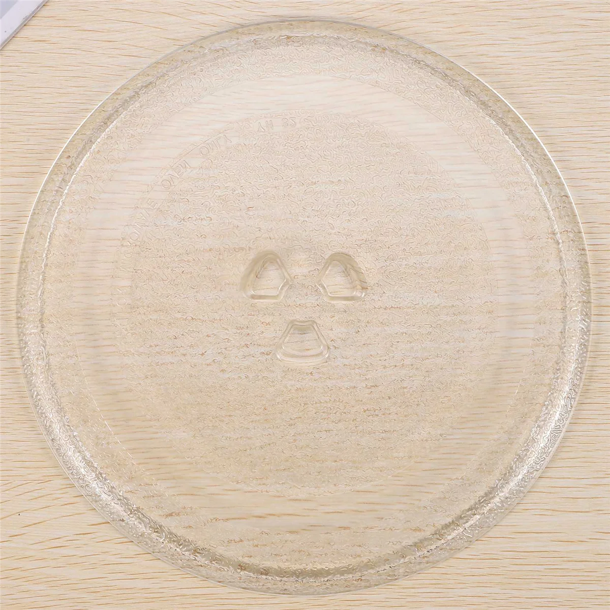 9.6 Inch Microwave Plate Spare Microwave Dish Universal Microwave Turntable Glass Plates Round Replacement Plate