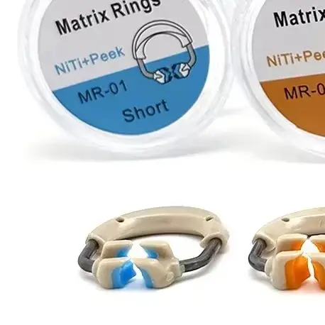 

Dental Niti Matrix Bands Ring Style Matrix Clamp Clip Sectional Contoured Matrices Dentist Oral Clamp Ring Tool