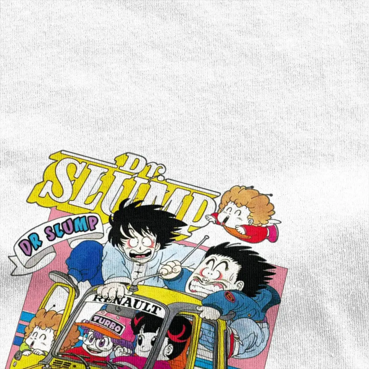 Men Women Dr Slump Manga T Shirts Stuff Dr.Slump 100% Cotton Clothes Street Wearing Round Neck Tee Shirt Printed T-Shirt