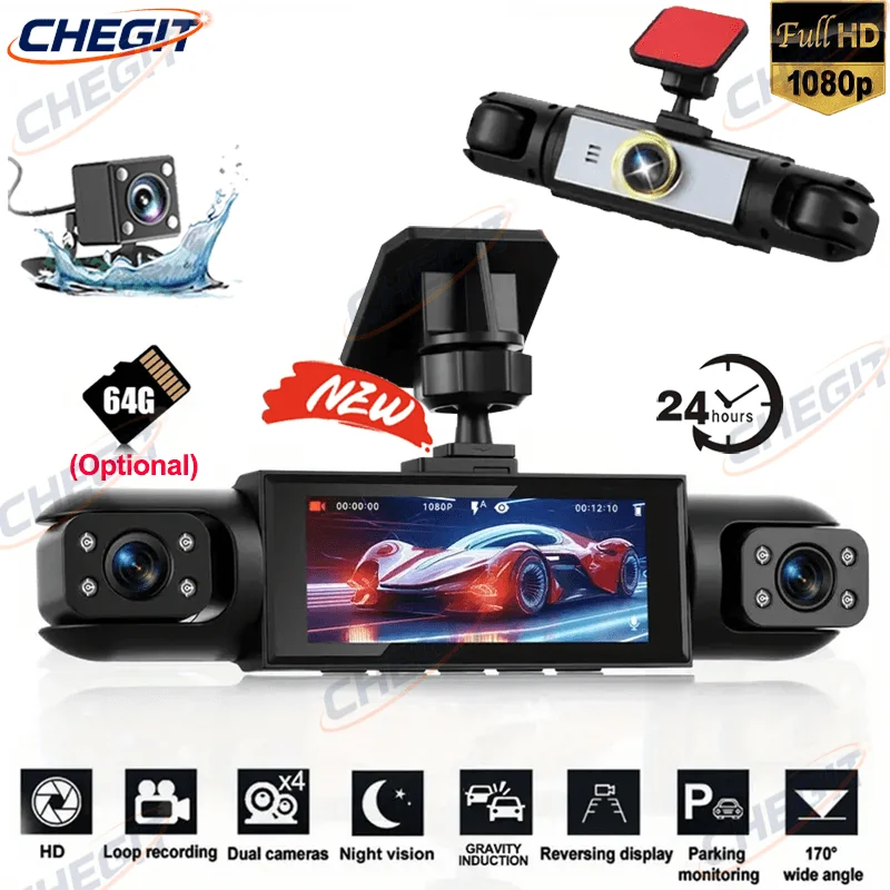 3/4Lens 1080P Dash …