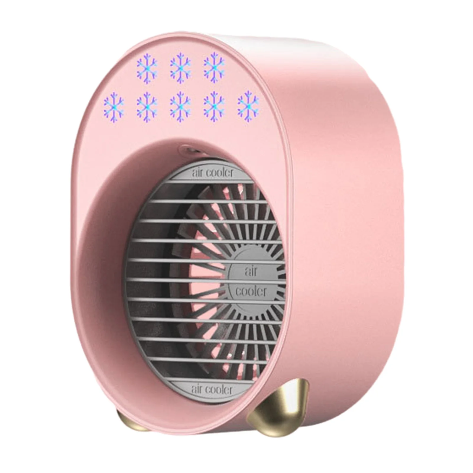 

Portable Cooling Fan Cooling Fan Type-C Interface ABS Built-In LED Mood Light Electronic Components Lightweight