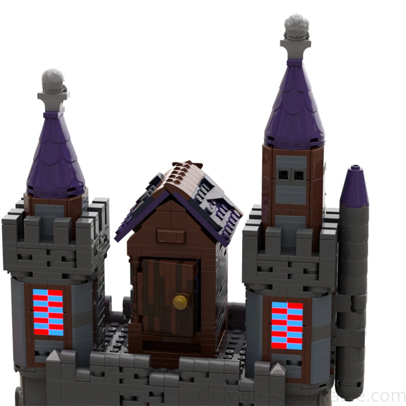 2407PCS MOC Wizard's Castle Modular Fantasy Era Castle DIY Building Blocks Set Assembly Toy for Kids Birthday Present