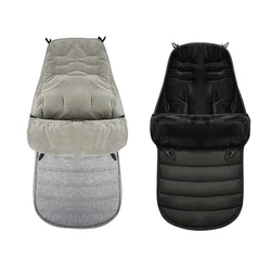 Winter Thick Sleeping Bags Warm Baby Sleepsack Envelope For Newborn Infant Windproof Stroller Cushion Footmuff Pram