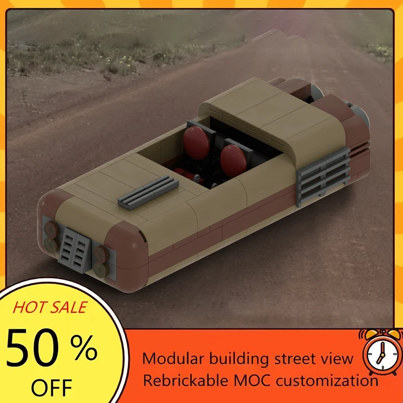 

Набор из 198 деталей: популярная модель из фильма «Звездные войны», конструктор MOC, модульный технологический набор, подарок на праздник, игрушка для сборки, детский конструктор