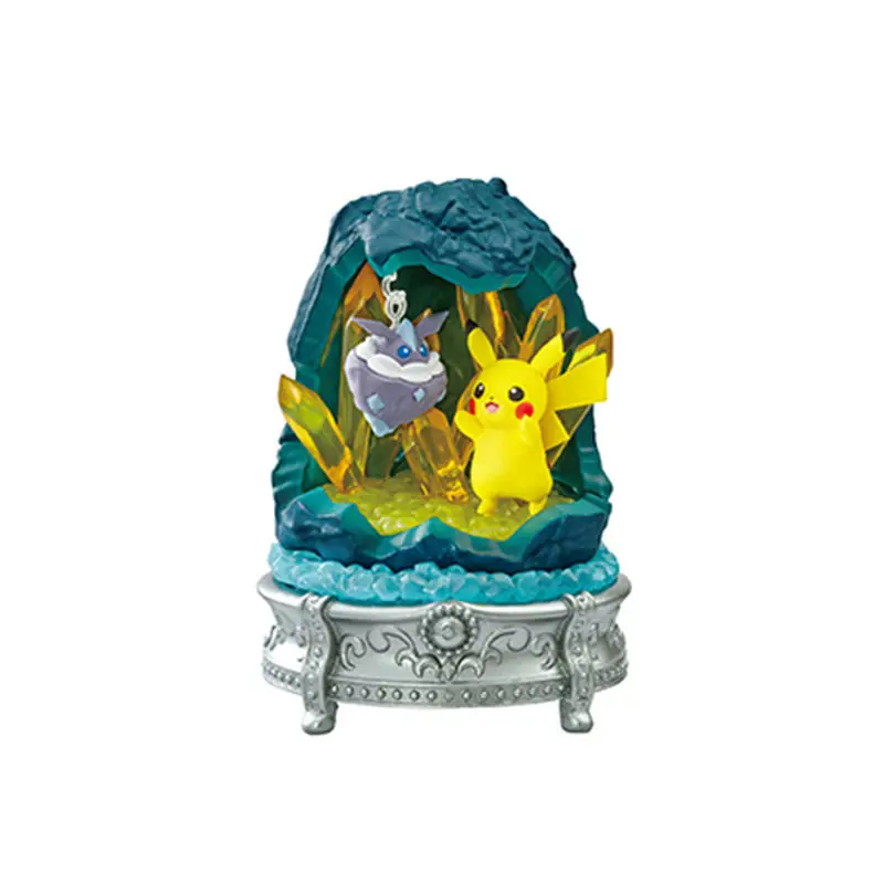 RE-MENT Pokemon Gemstone Collection Series Bind Box Toys Gengar Latios Leafeon Anime Action Figure Ornament Collection Kids Gift - view 2
