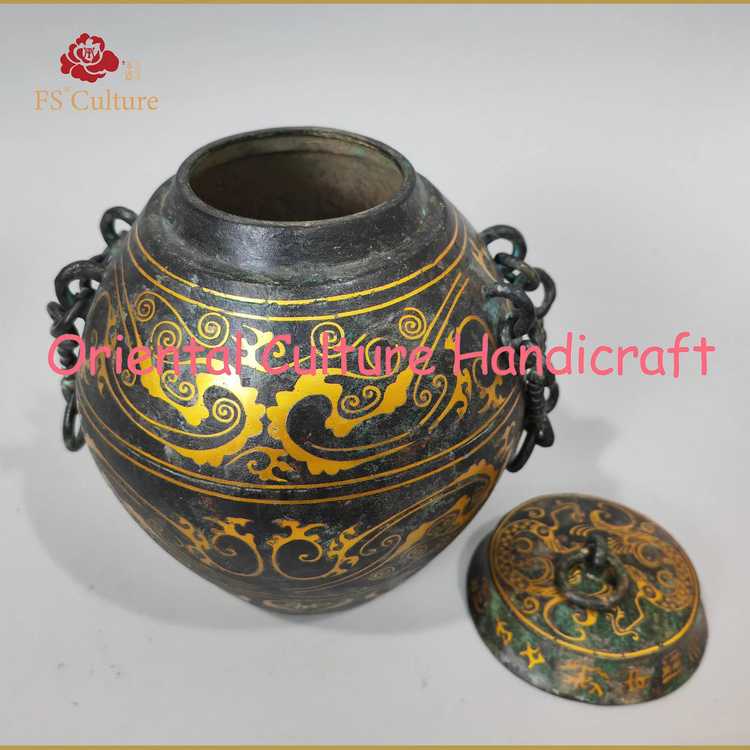 Imitation Of Chinese Shang Dynasty Bronzes, Food Containers, Collectibles, Exquisite Handicrafts, Office Or Home Decoration