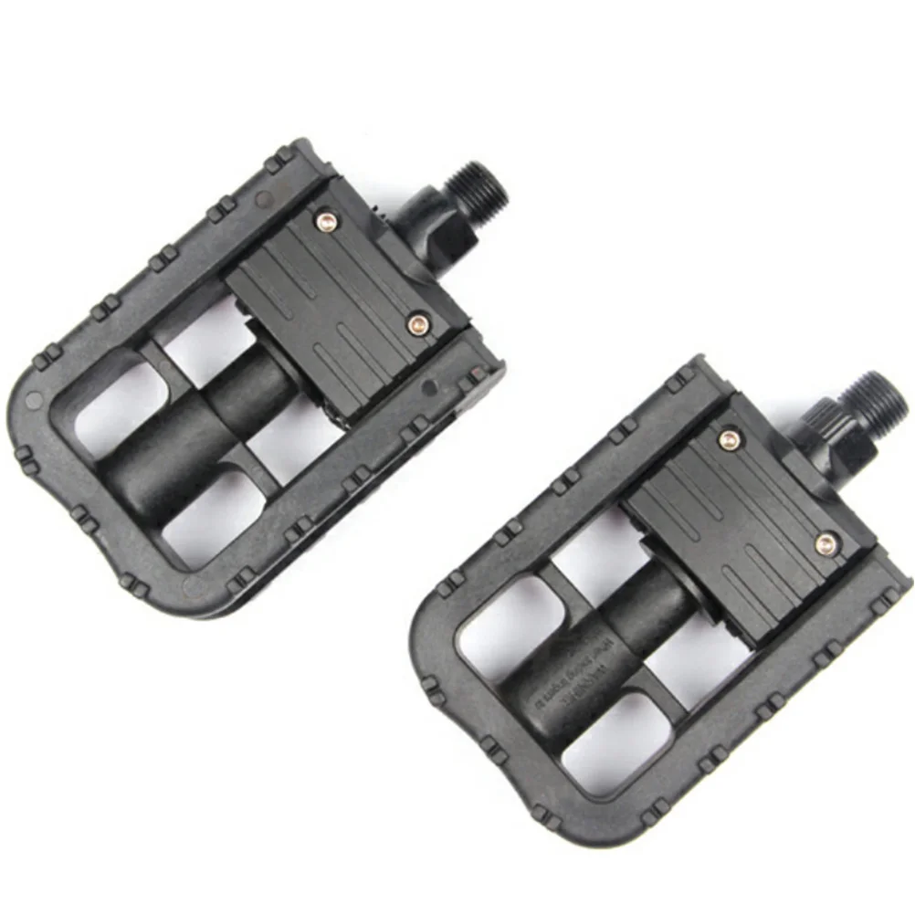 

Складная педаль для горного велосипеда, универсальная пластиковая педаль на плоской платформе для велосипедов Cruiser, комфорт для длительной езды