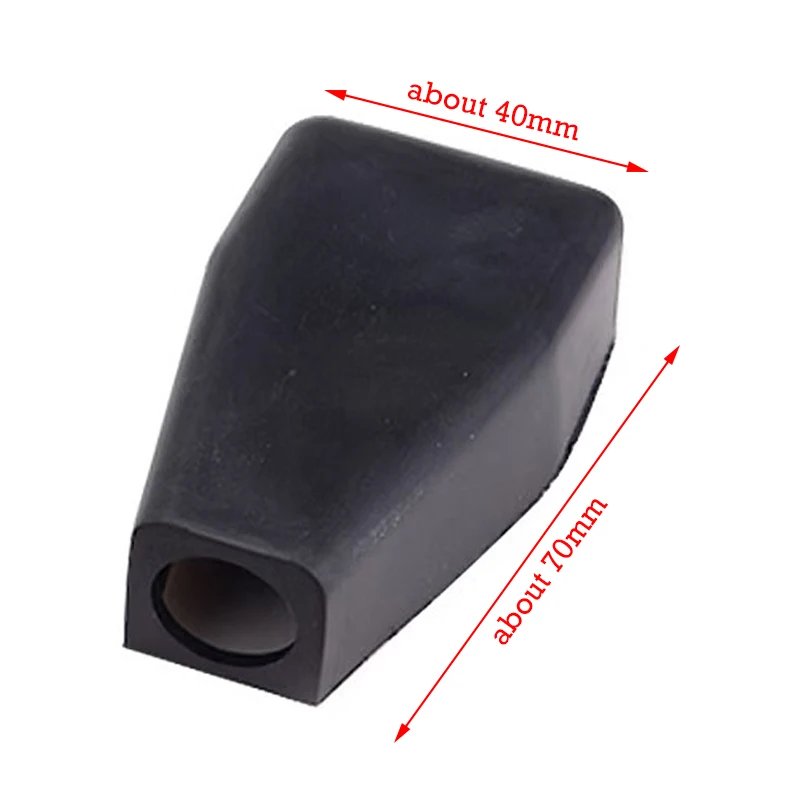 10sets Battery Terminal Rubber Cover Red Black Positive Negative Top Post Cap Insulation Protective Covers Automobile Accessory