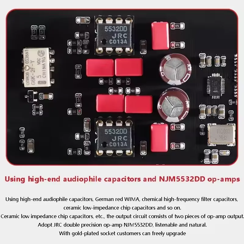 BT40 Flagship ES9038Q2M HIFI Bluetooth Decoder QCC5125 Bt 5.1 HD Display SRC Elevated Audio Receiver IR Remote Controller