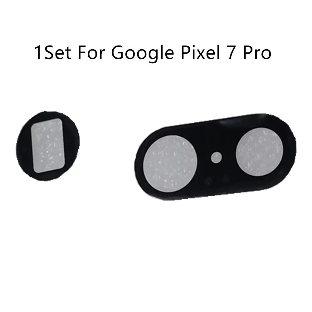 

10sets/lot For Google Pixel 7 Pro Back Camera Lens Housing Parts With Adhensive Tape