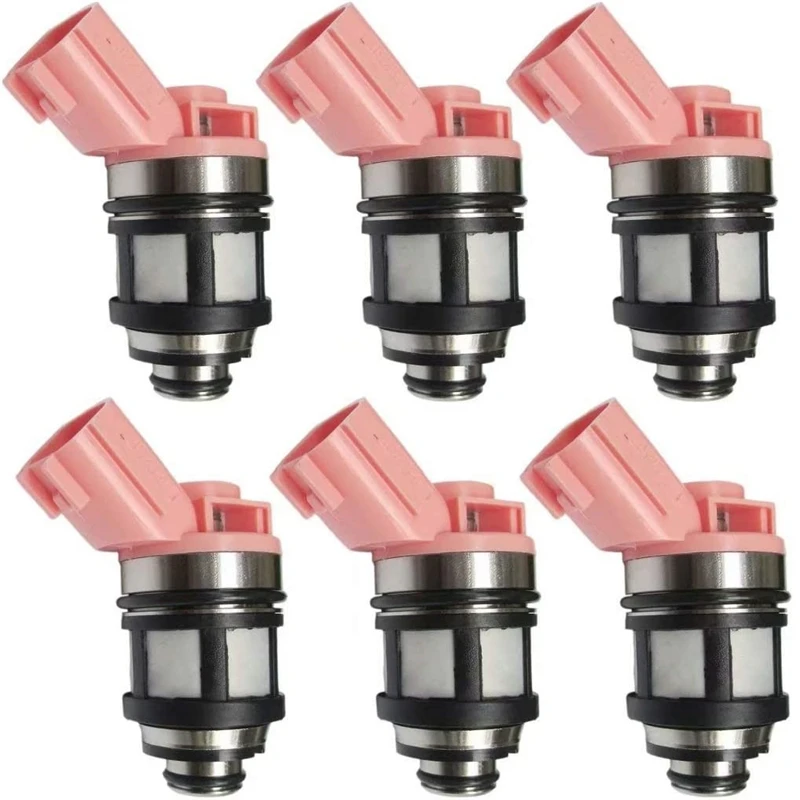 6Pcs NEW FUEL INJECTORS 16600-9S200 16600-9S205 For Quest Frontier Xterra 3.0L 3.3L Professional Parts