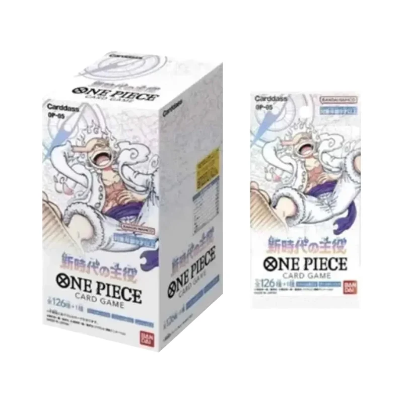 Original Bandai One Piece Card Japanese Versions OPCG OP-01/02/03/04/05/06/07/08/09 Anime Supplement Box Cards Children Gifts