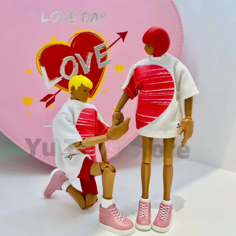 20cm Genuine Come4arts Love-001 Fashion Doll Figure Love Lover Is The Fashion Declaration Of Love Model Christmas Valentine Gift