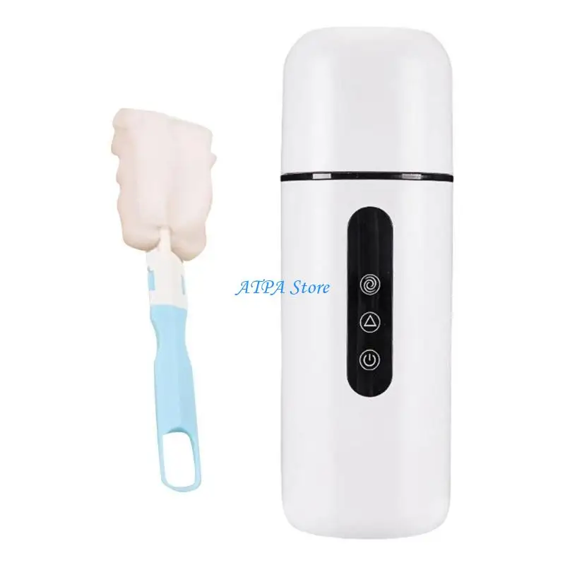 

U13C Portable Electric Travel Kettle 12V/24V Car Heater with Built In Stirring Function Easy to Carry for Drink Coffee Milk