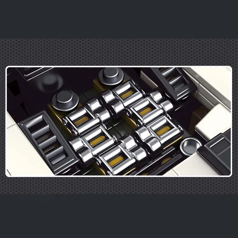 مجموعة مكعبات بناء Mould King Super Car MOC، ألعاب نموذج سيارة رياضية للأطفال، مجموعة سيارات قابلة للجمع، سباق السيارات للبالغين #5