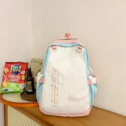 High school student school bag female cute girl versatile large capacity backpack for class