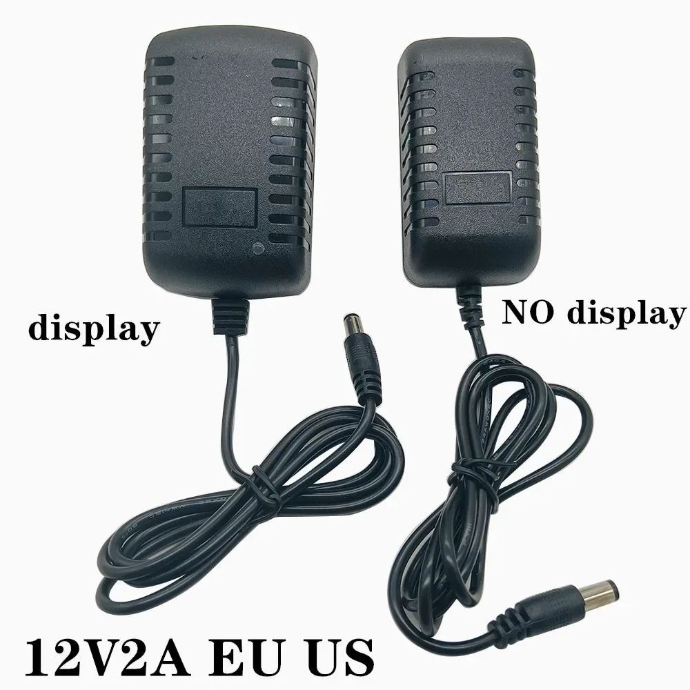 

12V 2A Driver Adapter AC110V 220V To DC With indicator Light LED Power Supply For LED Strip Light Transformer Adapter