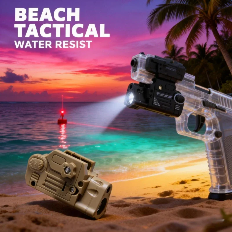 

НОВИНКА 2026: Лазерный прицел SBAL PL с красной точкой, крепление на пистолет, пластиковый корпус, стробоскоп, фонарь, светодиодная лампа для страйкбола и охоты