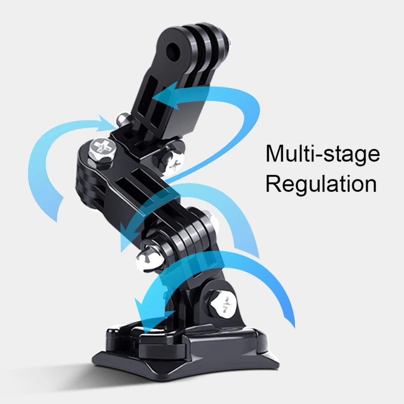 Adjustment Base Helmet Chin Mount Riding Belt Head for Gopro  13 12 11 10 DJI OSMO Action 3 4 Insta360 X4 X3 Camera Accessories