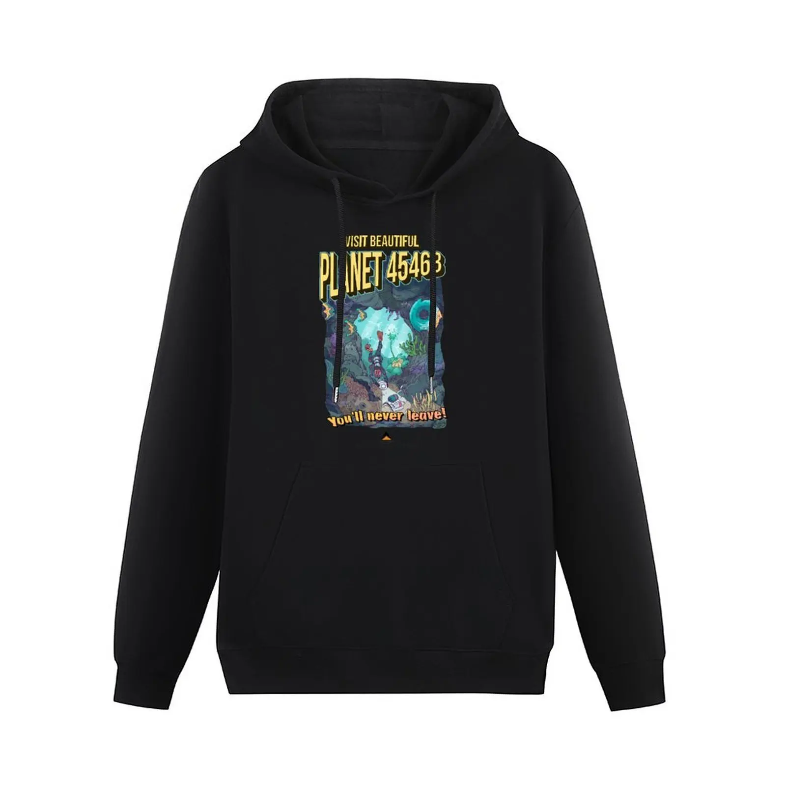 Planet 4546B Tourism Advert Pullover Hoodie male clothes hooded shirt oversized hoodie