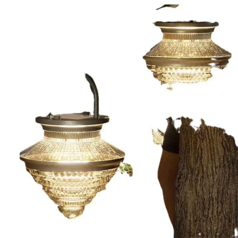 

solar energy, garden tree hanging lights, handheld lights, villa gate, garden pavilion, corridor sun room outdoor, waterproof