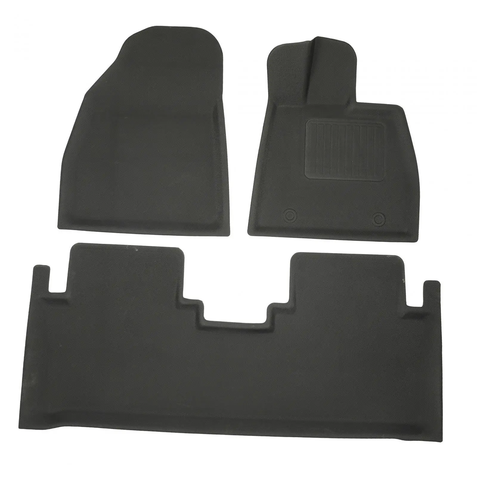 

Passenger Seat Floor Mat Liners Set Full Cover for Byd Seal Black Color