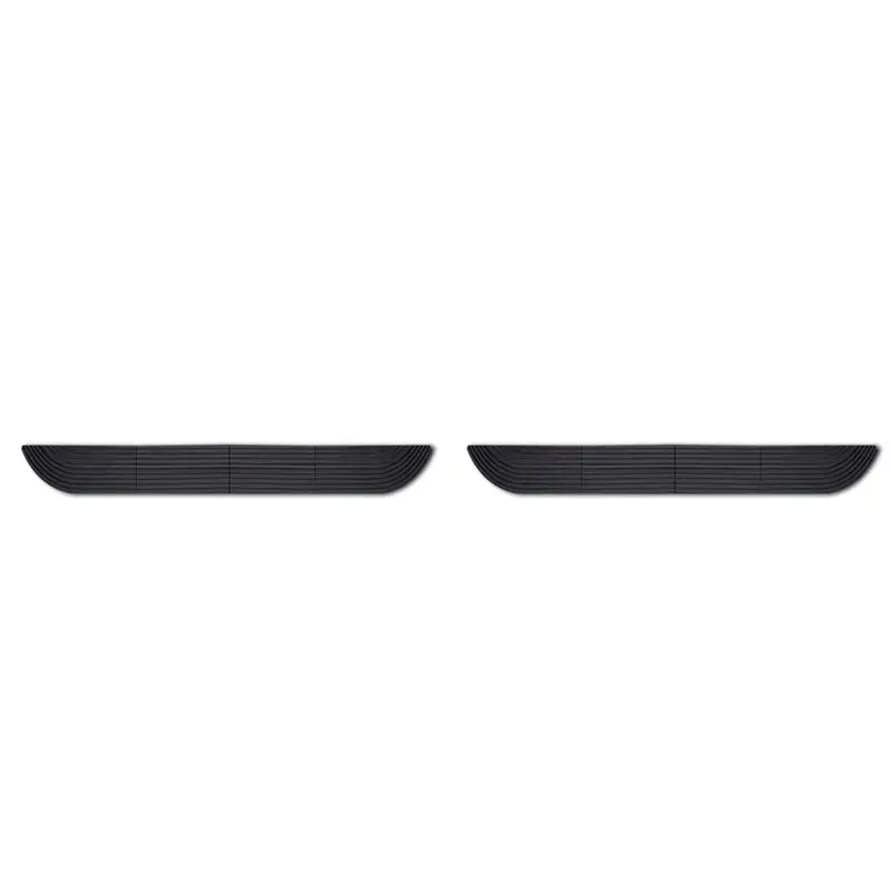 ABSS-2X Step Ramp Climbing Mat Spare Supports 1.5-1.9Cm Threshold Applied To Most Sweeping Robots On The Market Black